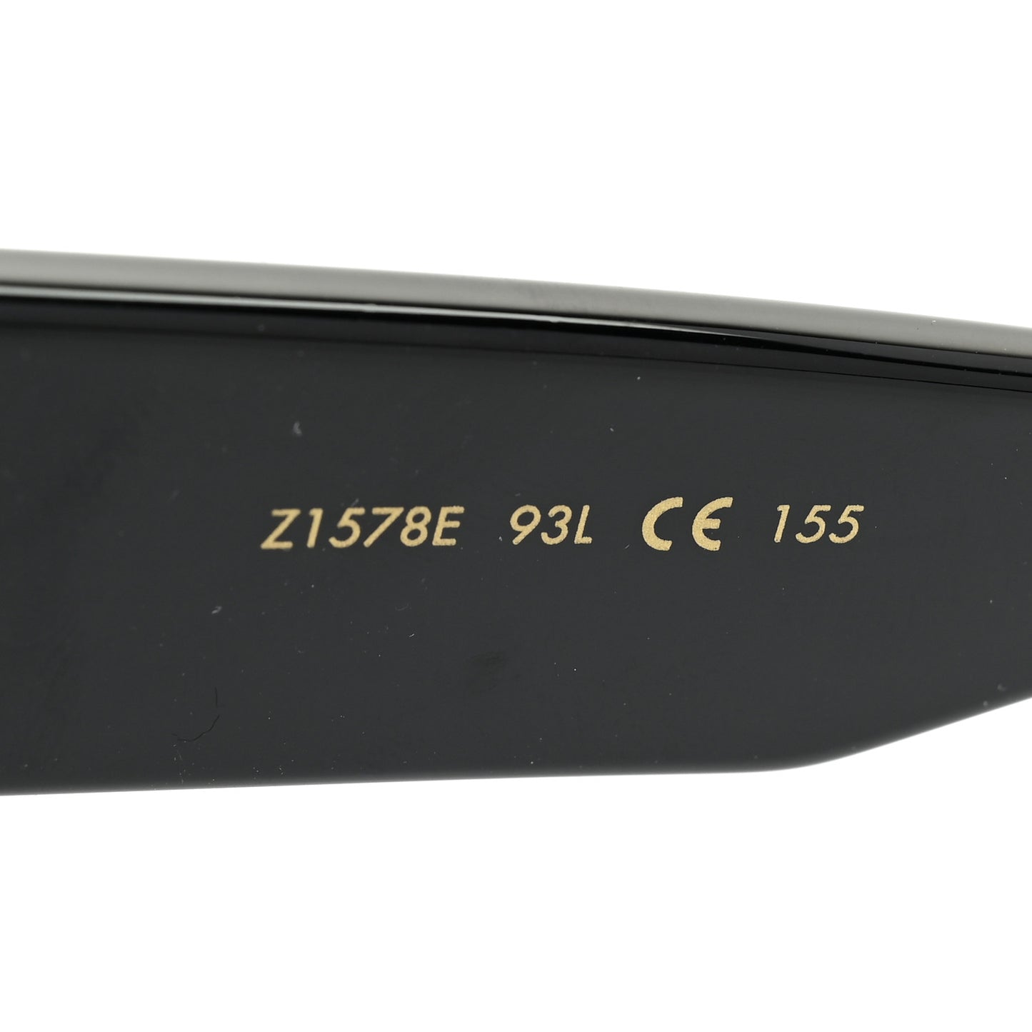Acetate Cyclone Sunglasses Z1578E Black