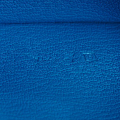 Hermes Chevre Mysore Bearn Wallet Bleu Azteque 13 of 14