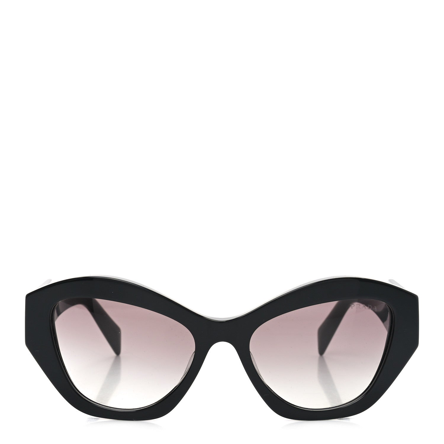 Prada Acetate Symbole Sunglasses SPR 07Y Black 2 of 7