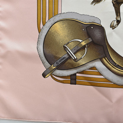 Hermes Silk Jumping Scarf 90 4 of 7
