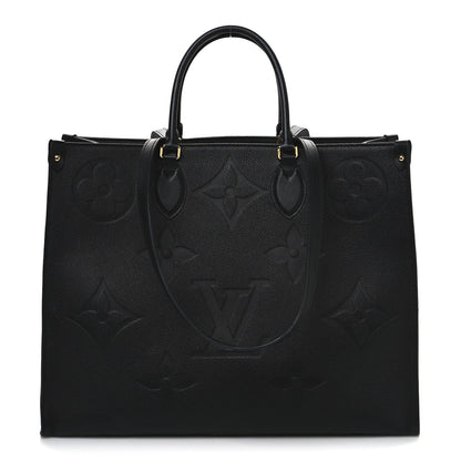 Louis Vuitton Empreinte Monogram Giant Onthego GM Black 1 of 11