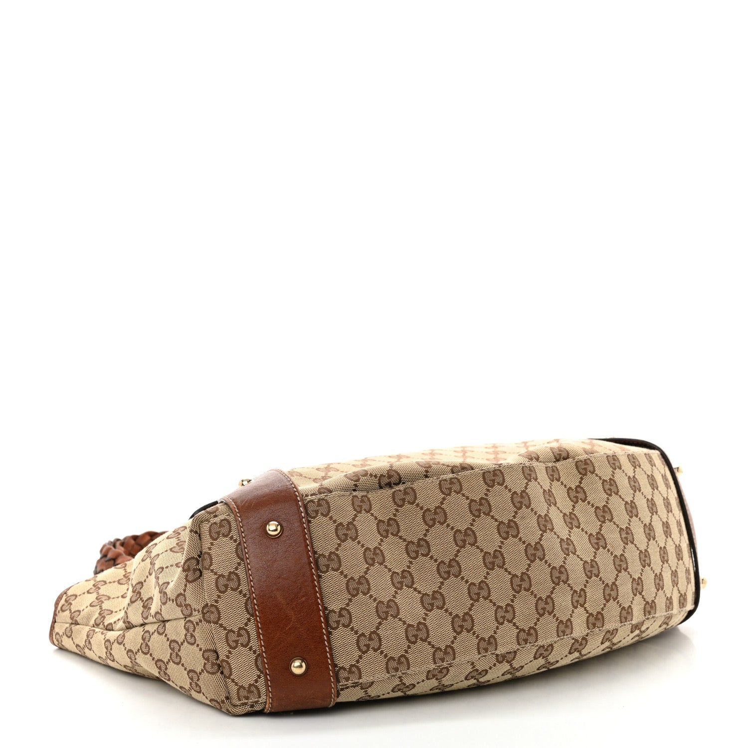 Gucci Monogram Medium Pelham Shoulder Bag Brown 4 of 17