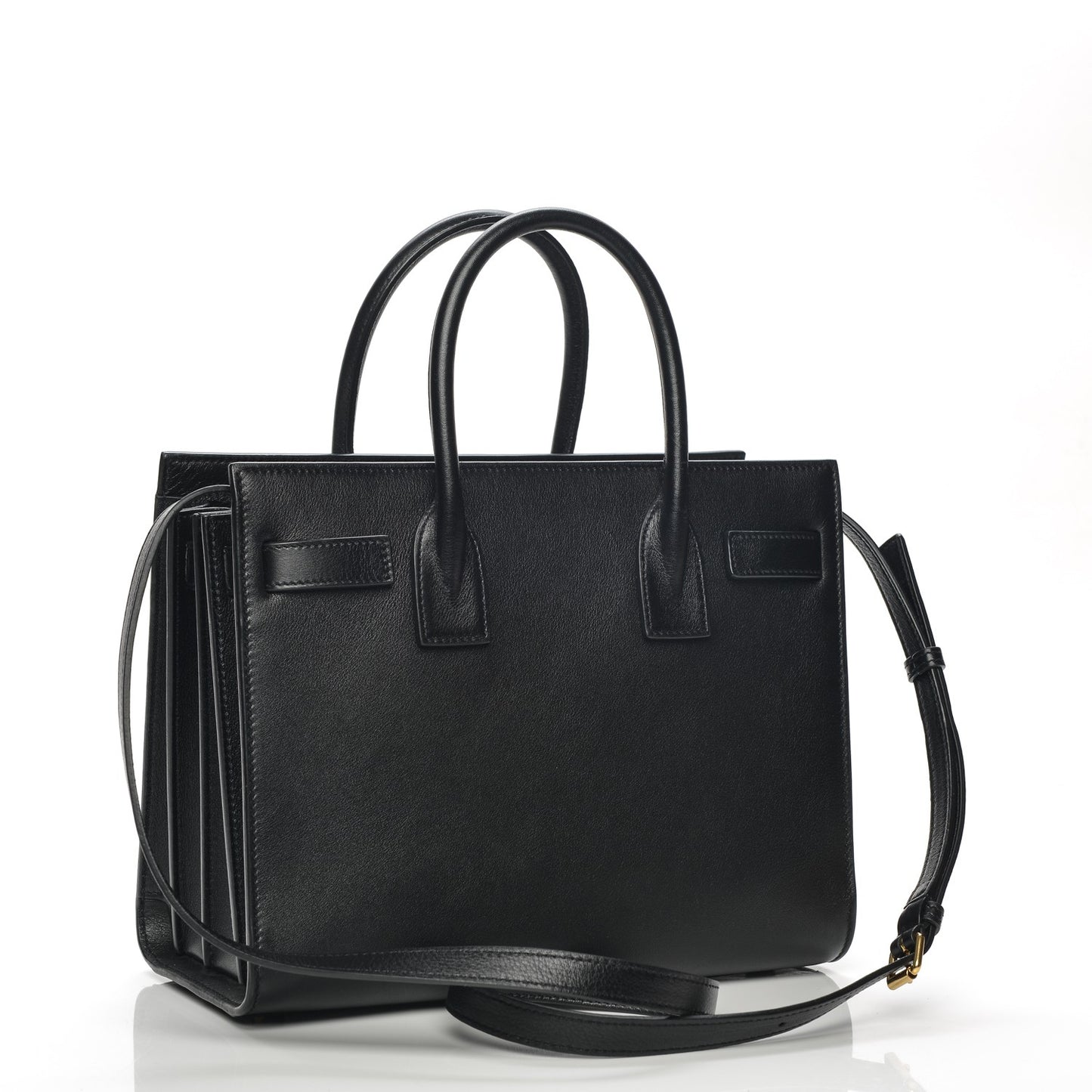 Calfskin Love Patchwork Baby Sac De Jour Black