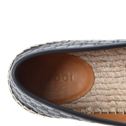 Gucci Microguccissima Signature Espadrilles 37 Black 7 of 10