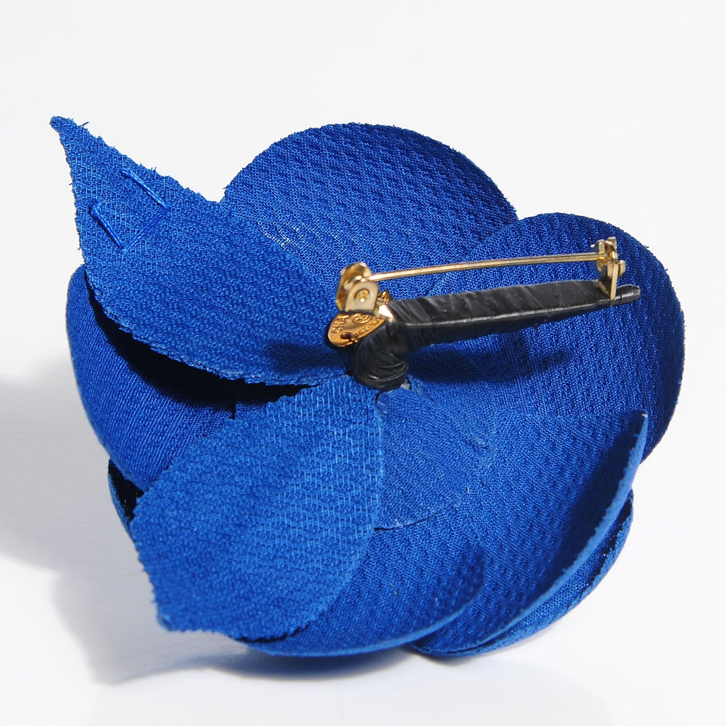 Camellia Pin Brooch Blue