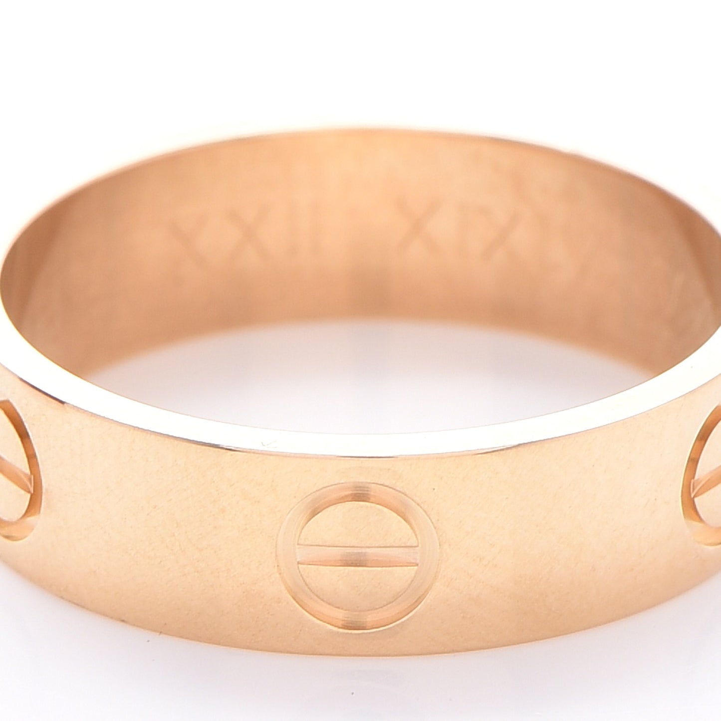 18K Yellow Gold 5.5mm LOVE Ring 57 8