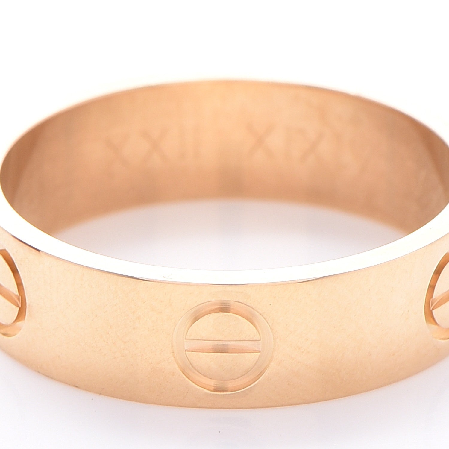 Cartier 18K Yellow Gold 5.5mm LOVE Ring 57 8 6 of 7