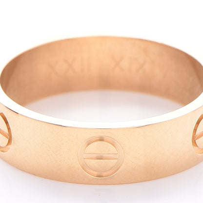 Cartier 18K Yellow Gold 5.5mm LOVE Ring 57 8 6 of 7