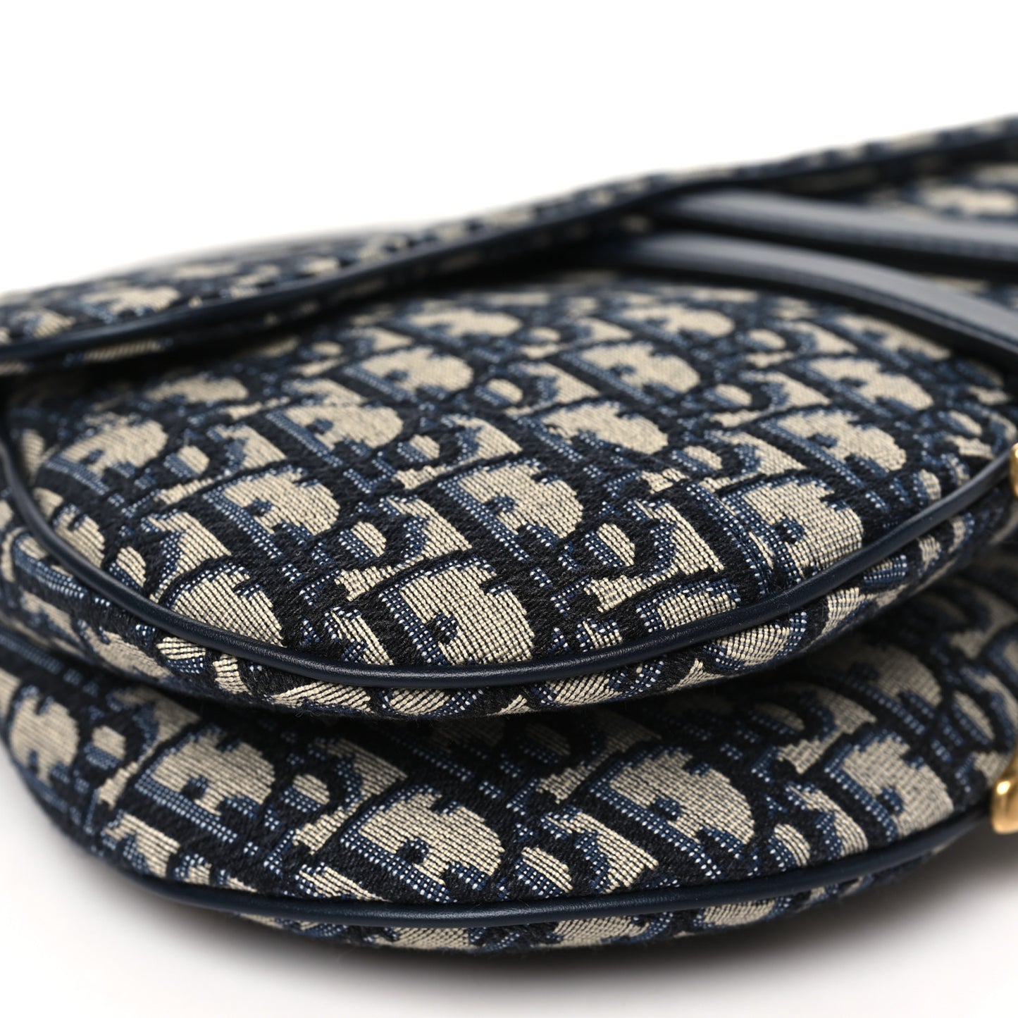 Oblique Saddle Bag Blue