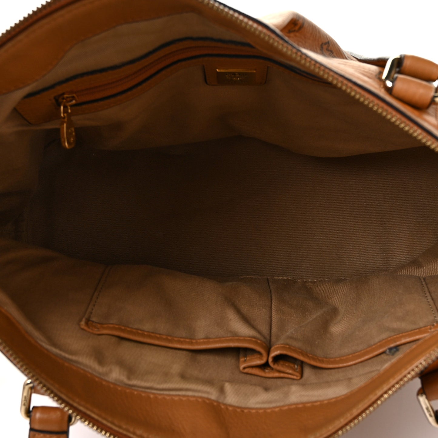 Visetos Medium Essentials Shopper Tote Cognac
