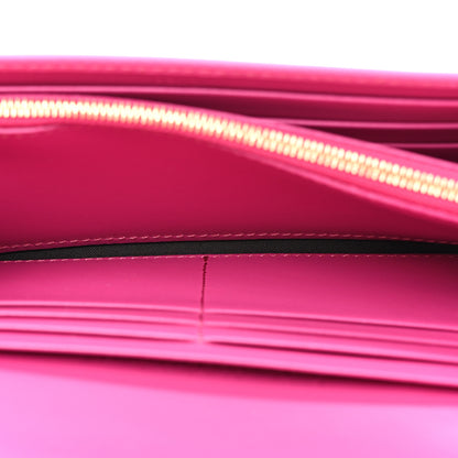 Fendi Vitello King Cruise FF Diamonds Continental Envelope Wallet On Chain Geranio Ciclamino Pilar 6 of 14