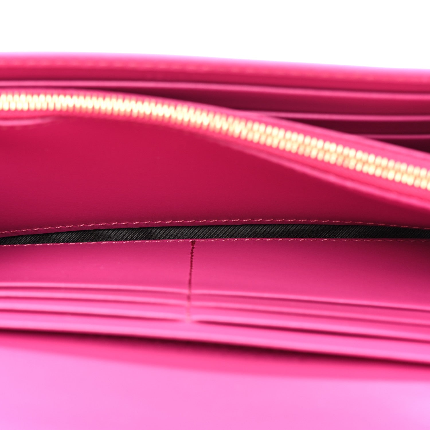 Fendi Vitello King Cruise FF Diamonds Continental Envelope Wallet On Chain Geranio Ciclamino Pilar 6 of 14