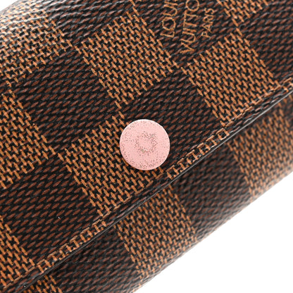 Louis Vuitton Damier Ebene Multicles 6 Key Holder Rose Ballerine 8 of 11