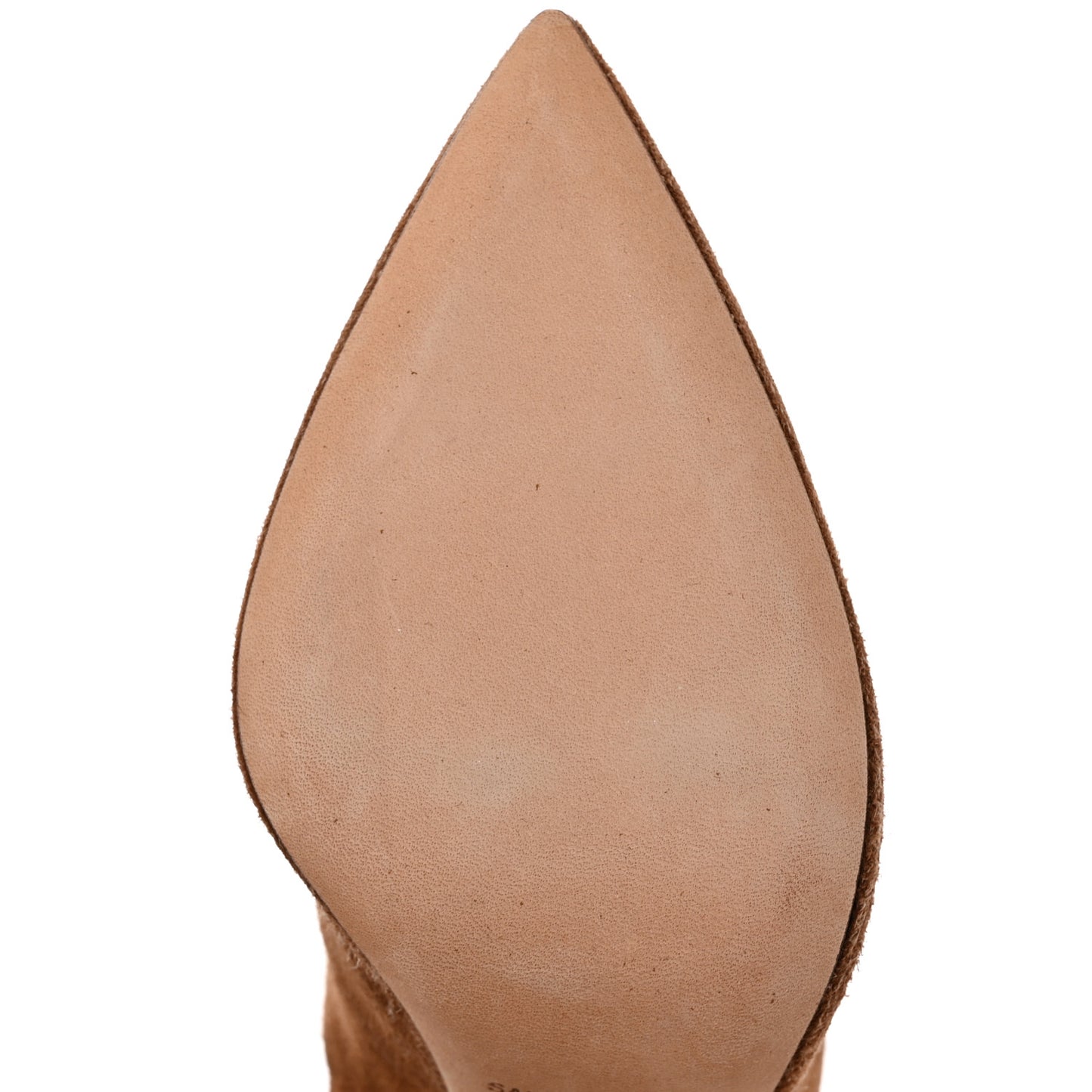 Suede Tanger Tassel Ankle Boots 37 Brown