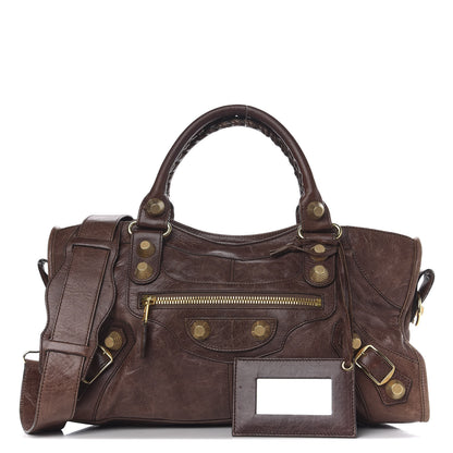 Balenciaga Chevre Giant 21 Gold Hardware Part Time Truffle 1 of 11