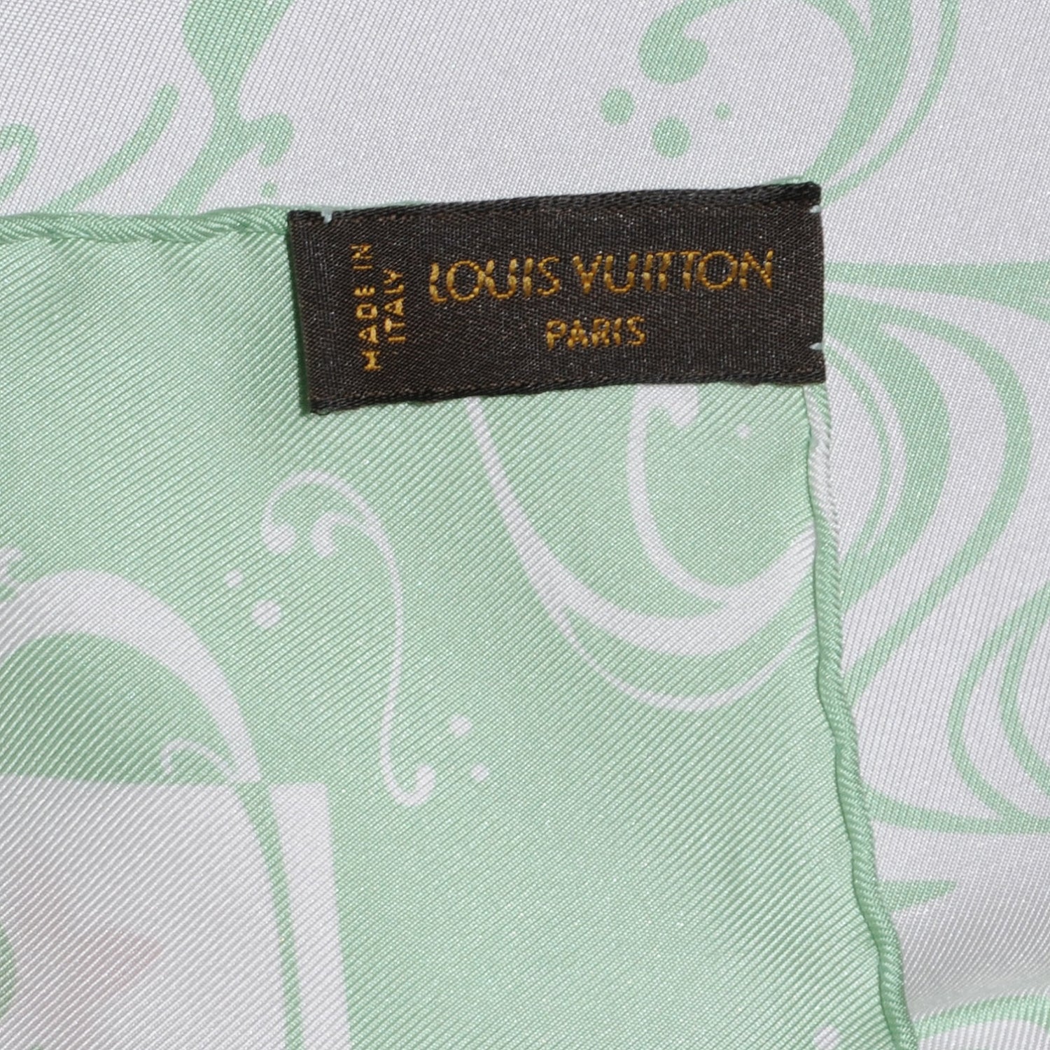 Louis Vuitton Silk Murakami Multicolor Boyfriend Wave Scarf 6 of 6