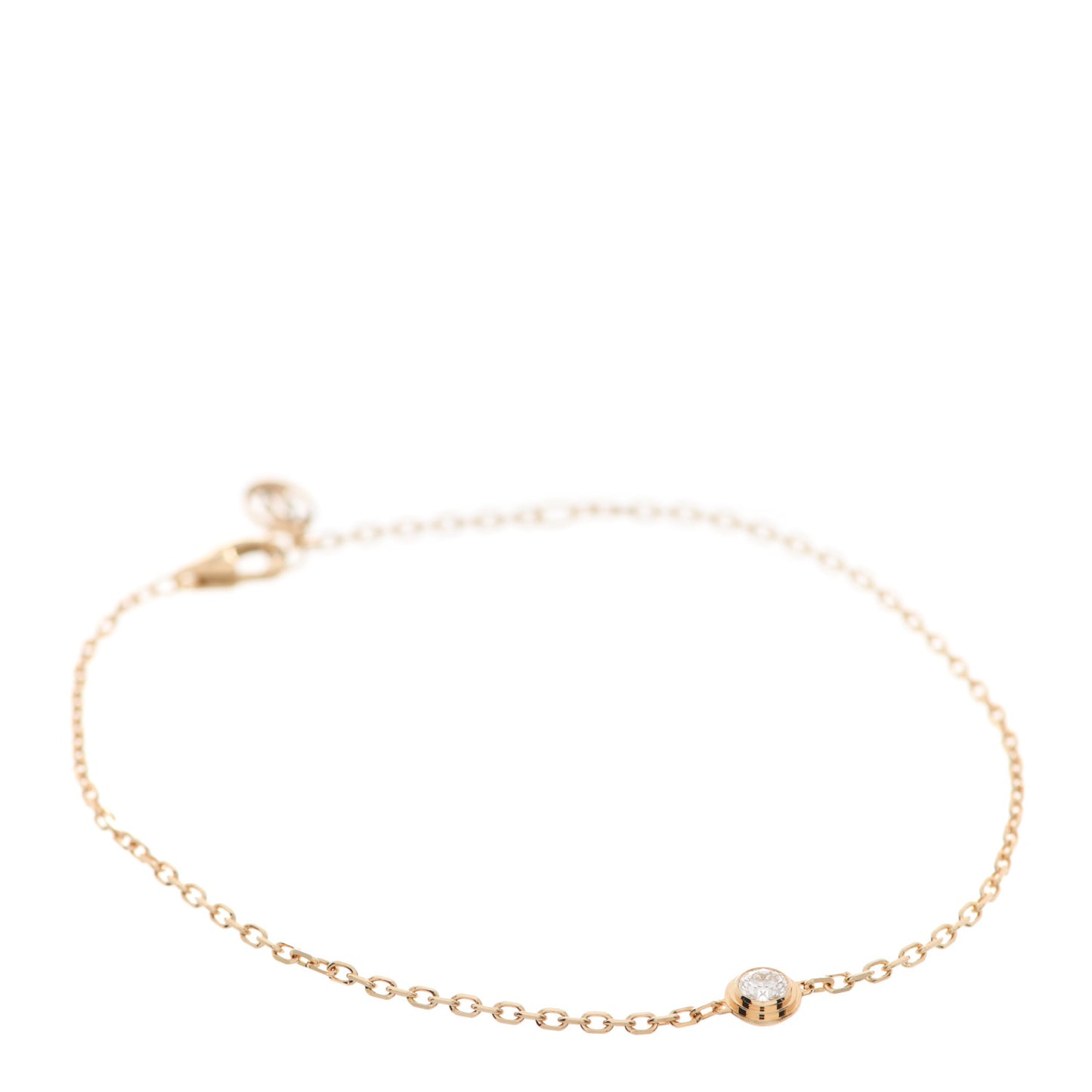 18K Yellow Gold Diamond LM D'Amour Bracelet