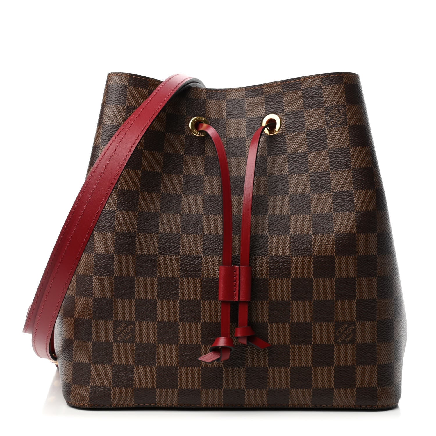 Louis Vuitton Damier Ebene Neonoe MM Cherry Berry 1 of 4