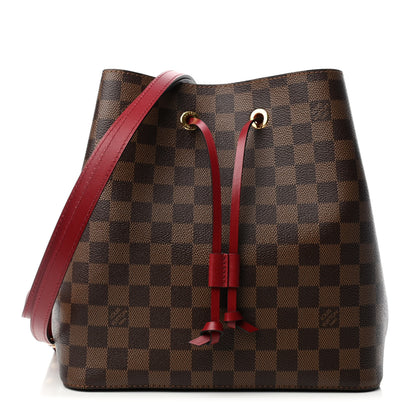 Louis Vuitton Damier Ebene Neonoe MM Cherry Berry 1 of 4