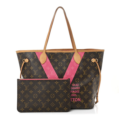Louis Vuitton Monogram V Neverfull MM Grenade 3 of 11
