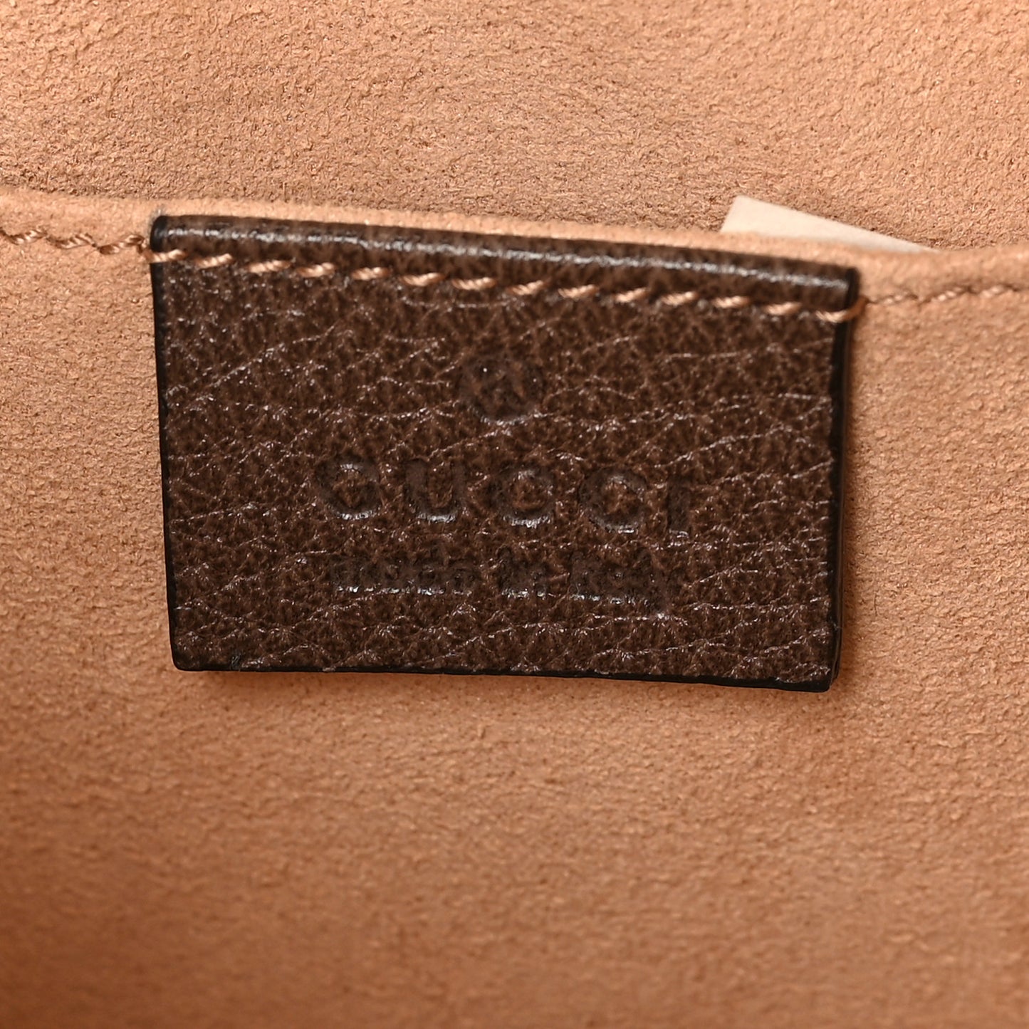 GG Supreme Monogram Web Small Ophidia Belt Bag 85 34 Dark Brown