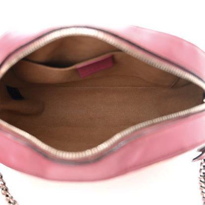 Gucci GG Supreme Monogram Blooms Mini Chain Shoulder Bag Beige Multicolor Dry Rose 6 of 13