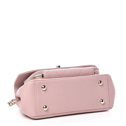 Chanel Caviar Quilted Small Business Affinity Flap Light Pink 4 of 10