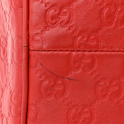 Gucci Guccissima Vitello Tender Medium Joy Boston Sporting Red 11 of 15