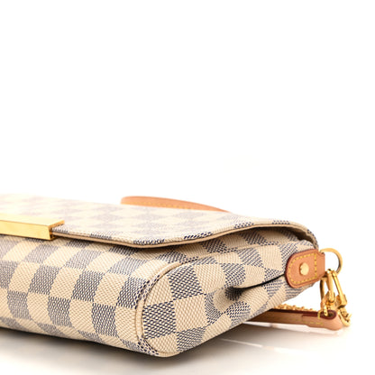 Louis Vuitton Damier Azur Favorite MM 8 of 9