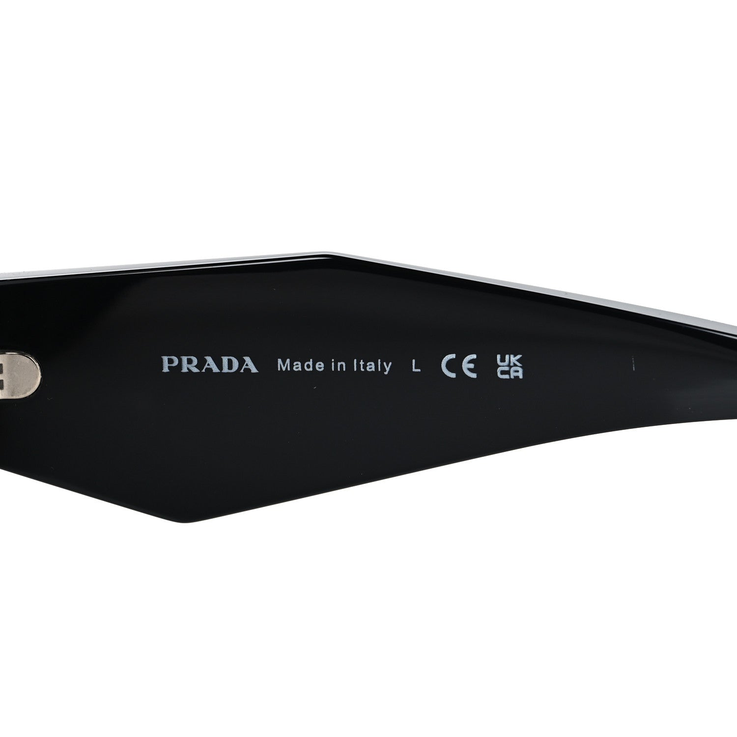 Prada Acetate Symbole Sunglasses SPR 17W Black 6 of 7