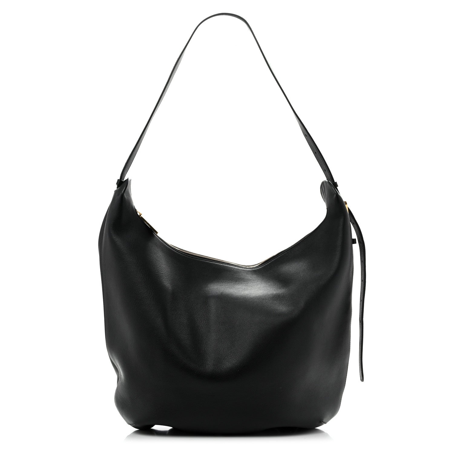 The Row Calfskin N/S Allie Bag Black 1 of 11