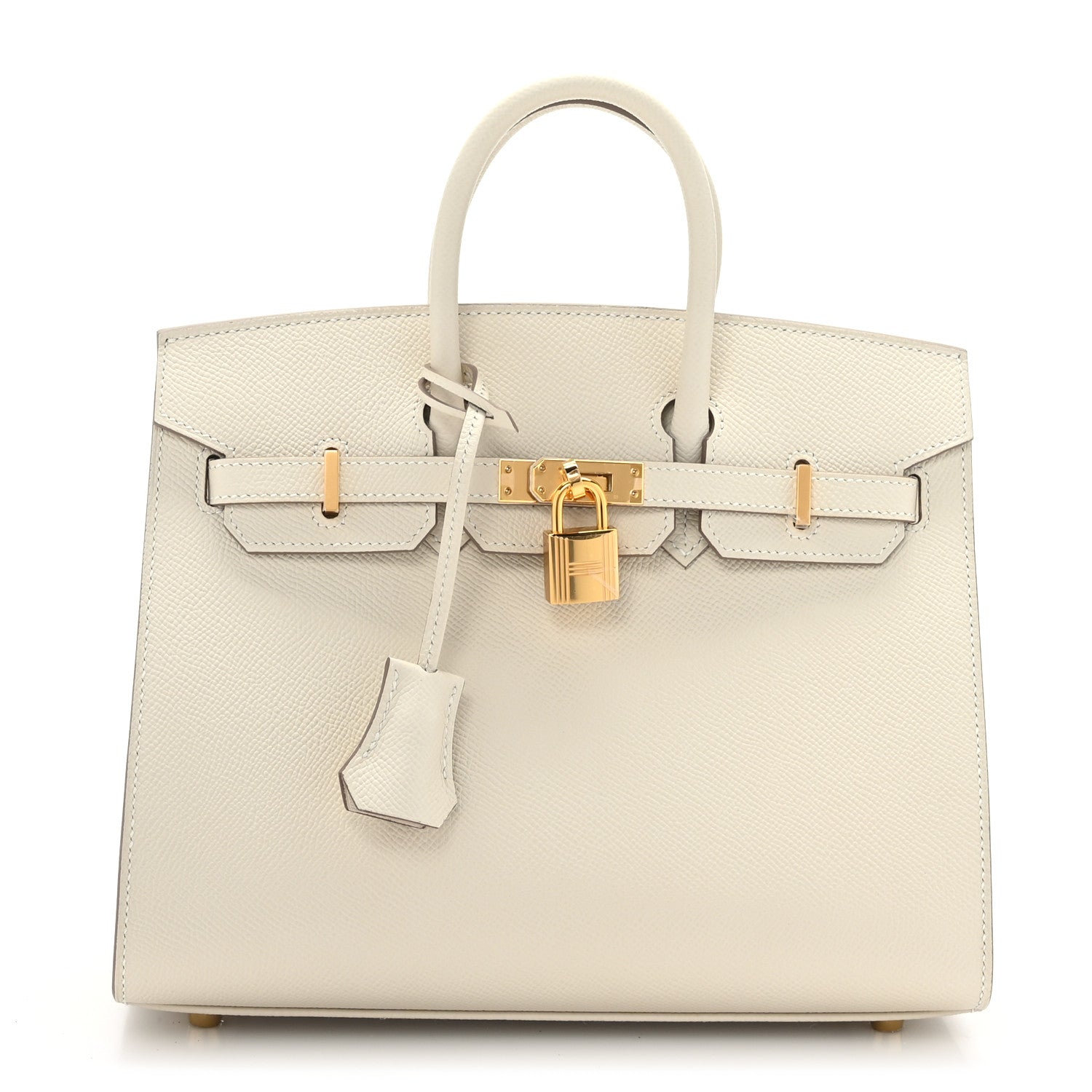Hermes Epsom Birkin Sellier 25 Craie 1 of 11