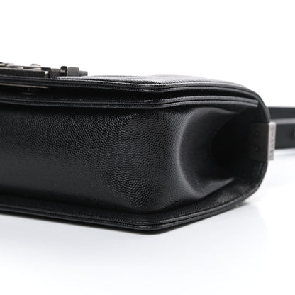 Chanel Caviar Quilted Small Boy Flap Black 10 of 10