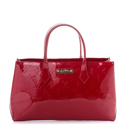 Louis Vuitton Vernis Wilshire PM Pomme D'Amour 1 of 11