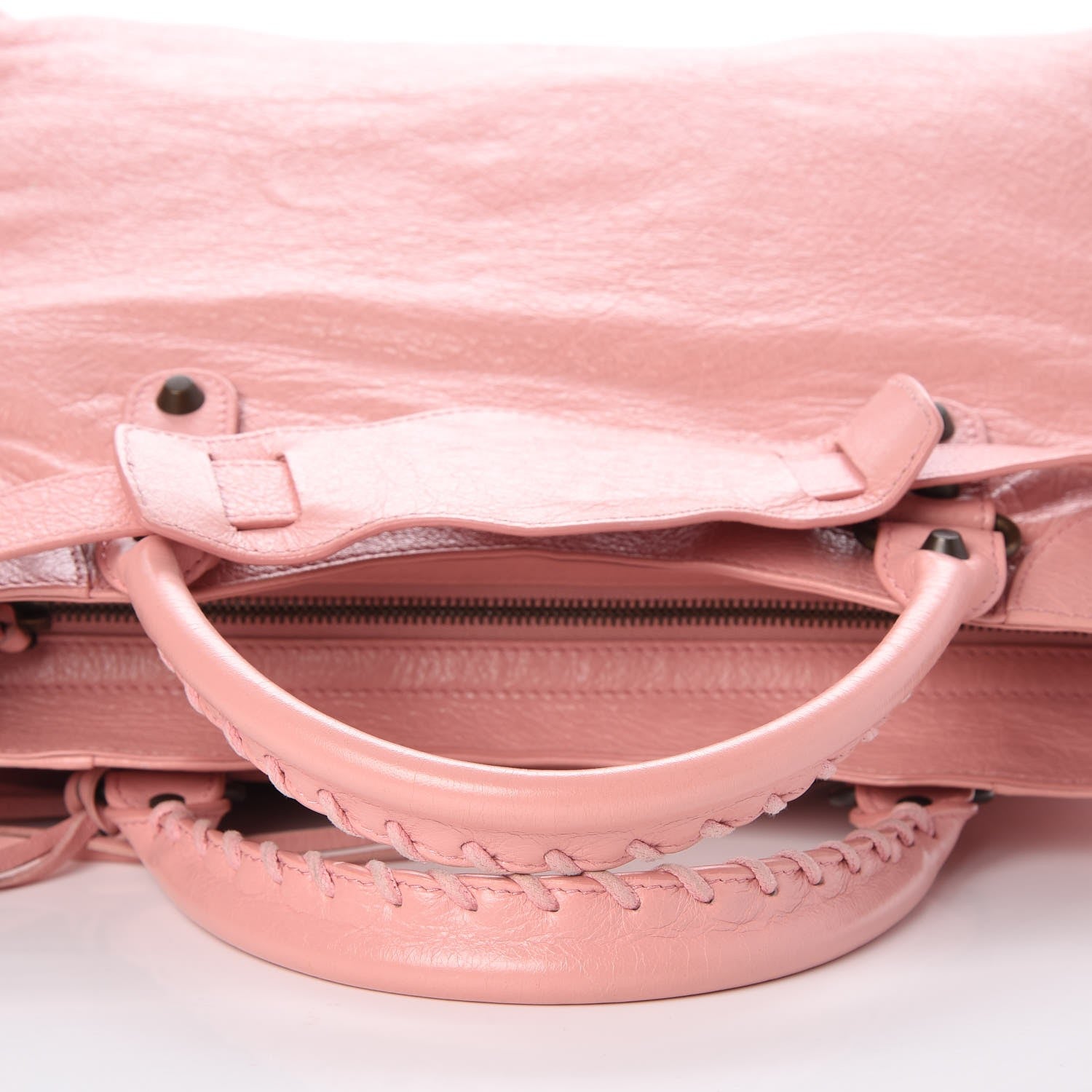 Balenciaga Agneau Classic Hardware Velo Rose Peche 16 of 16
