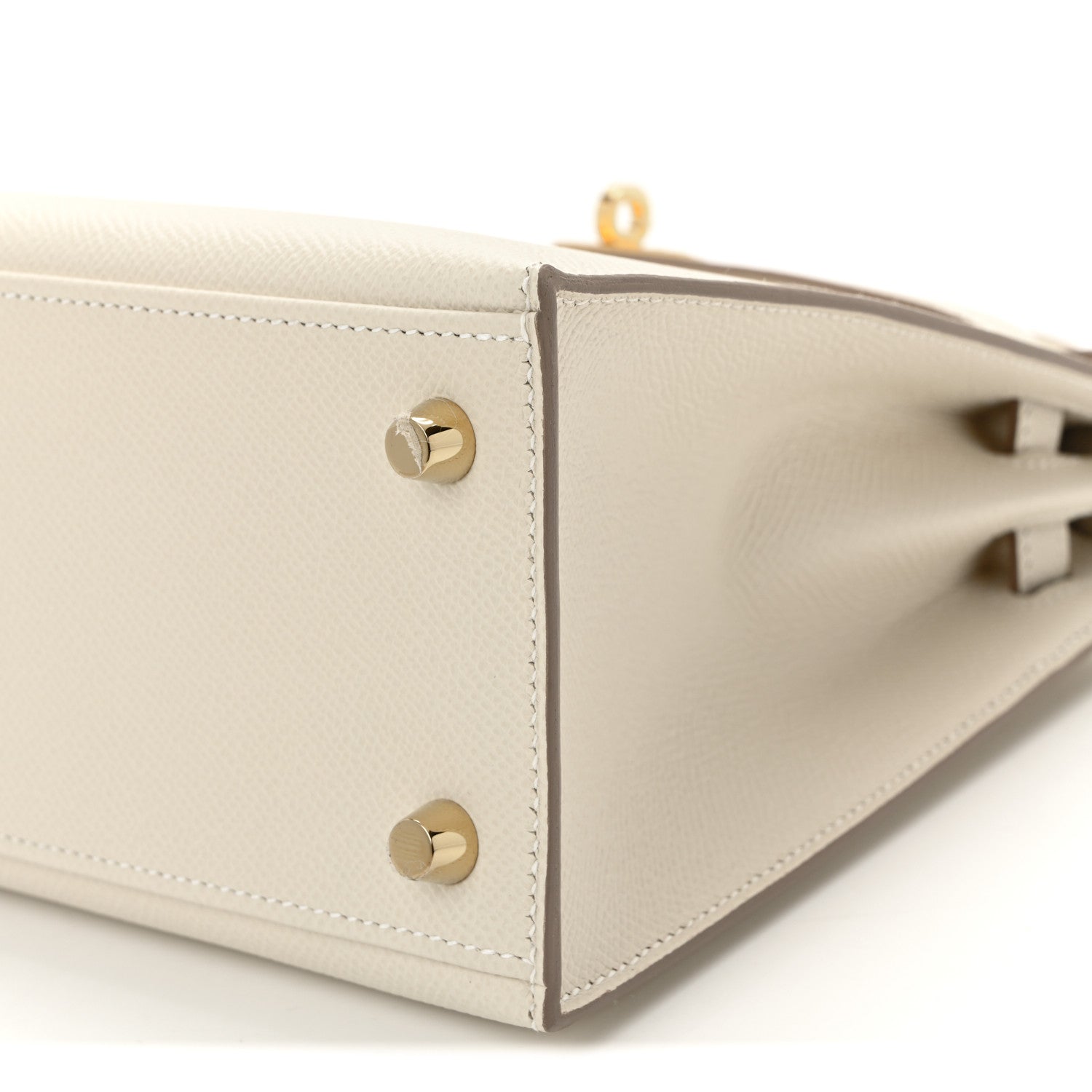 Hermes Epsom Kelly Sellier 25 Craie 11 of 12