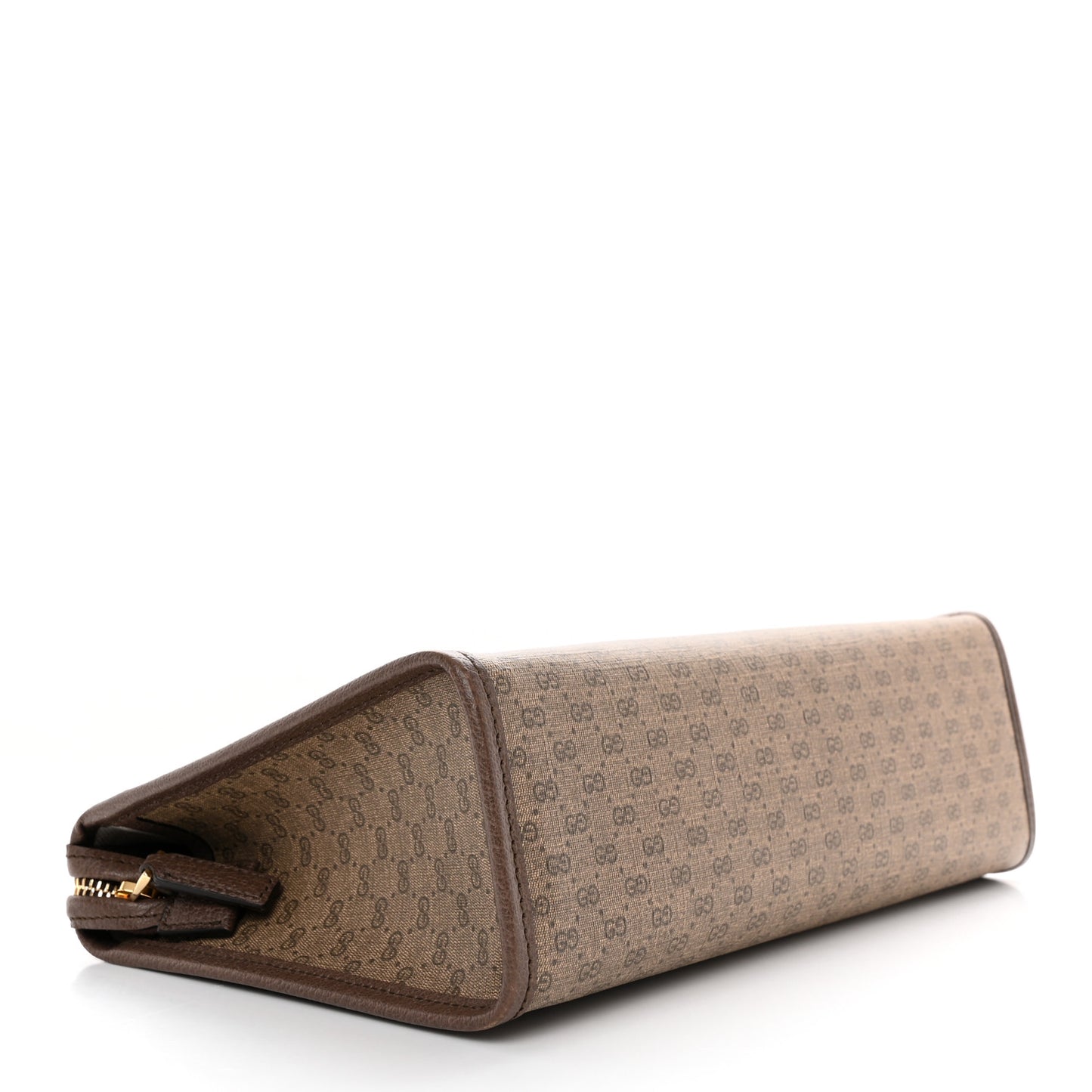 Mini Vintage GG Supreme Monogram Zip Pouch Beige New Acero