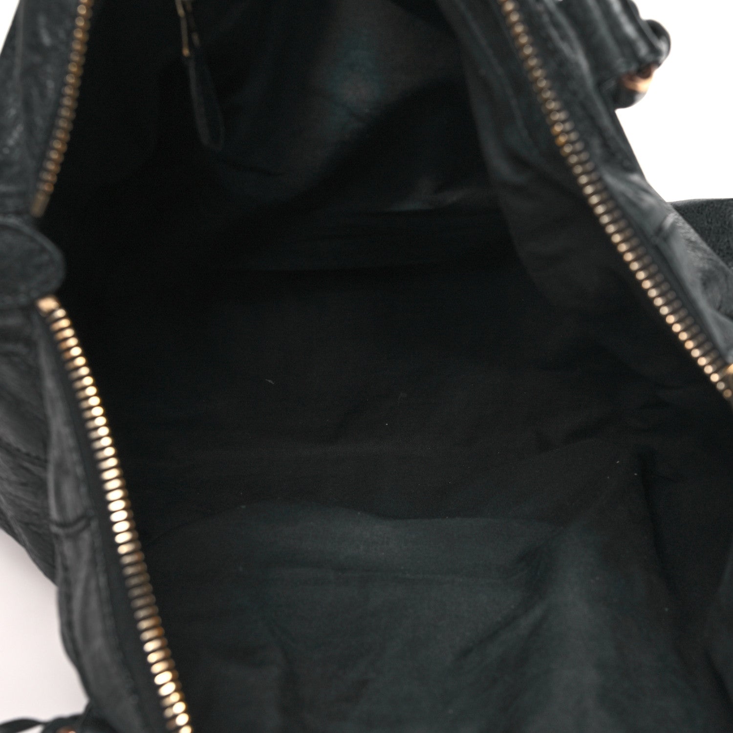 Balenciaga Agneau Giant 12 Rose Gold Hardware Weekender Black 5 of 17