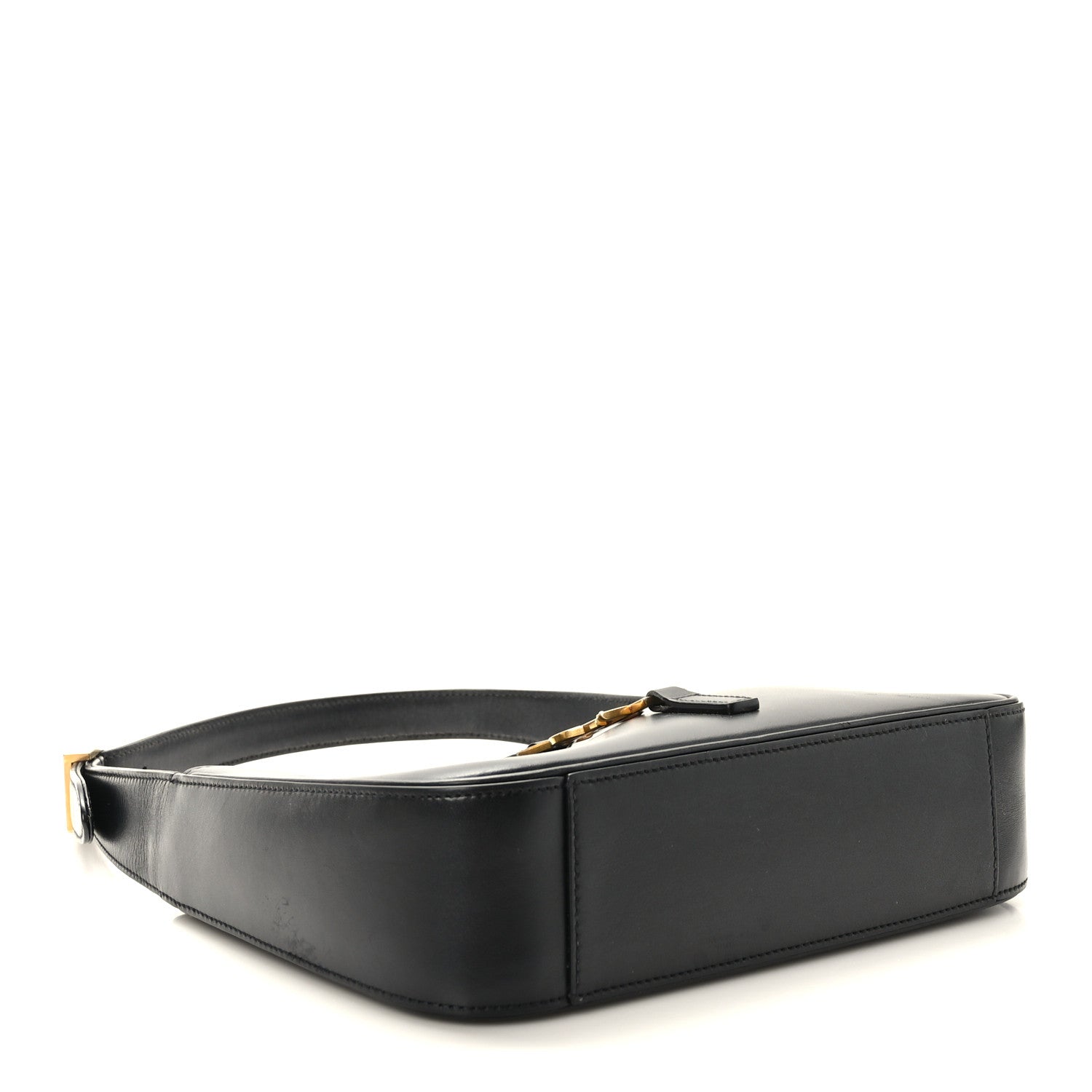 Saint Laurent Smooth Calfskin Le 5 A 7 Hobo Black 4 of 9