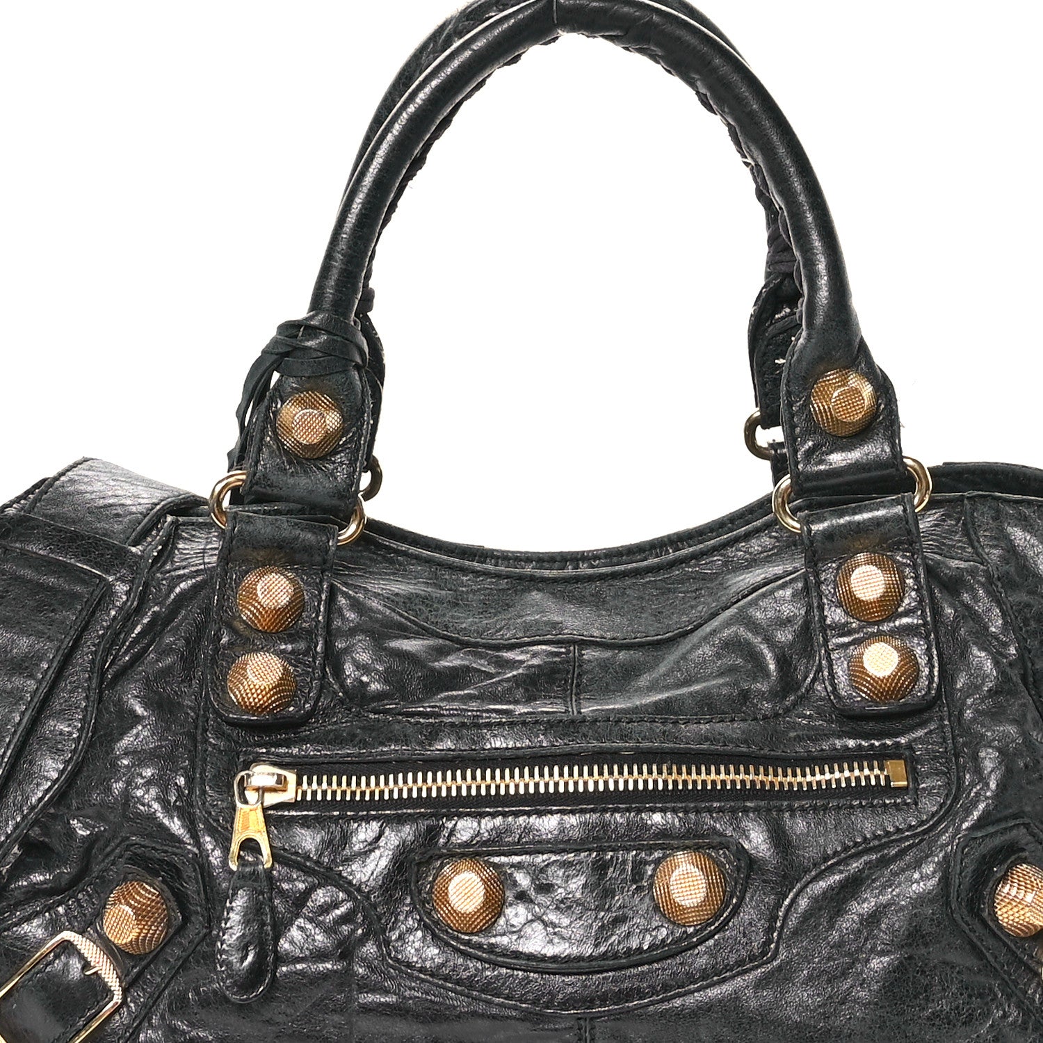 Balenciaga Agneau Giant 21 Gold Hardware Part Time Anthracite 9 of 15