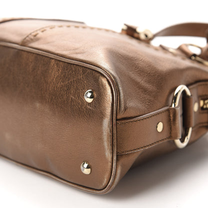 Saint Laurent Metallic Calfskin Medium Muse Copper 7 of 12