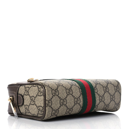 Gucci GG Supreme Monogram Small Ophidia Belt Bag 65 26 Dark Brown 4 of 10