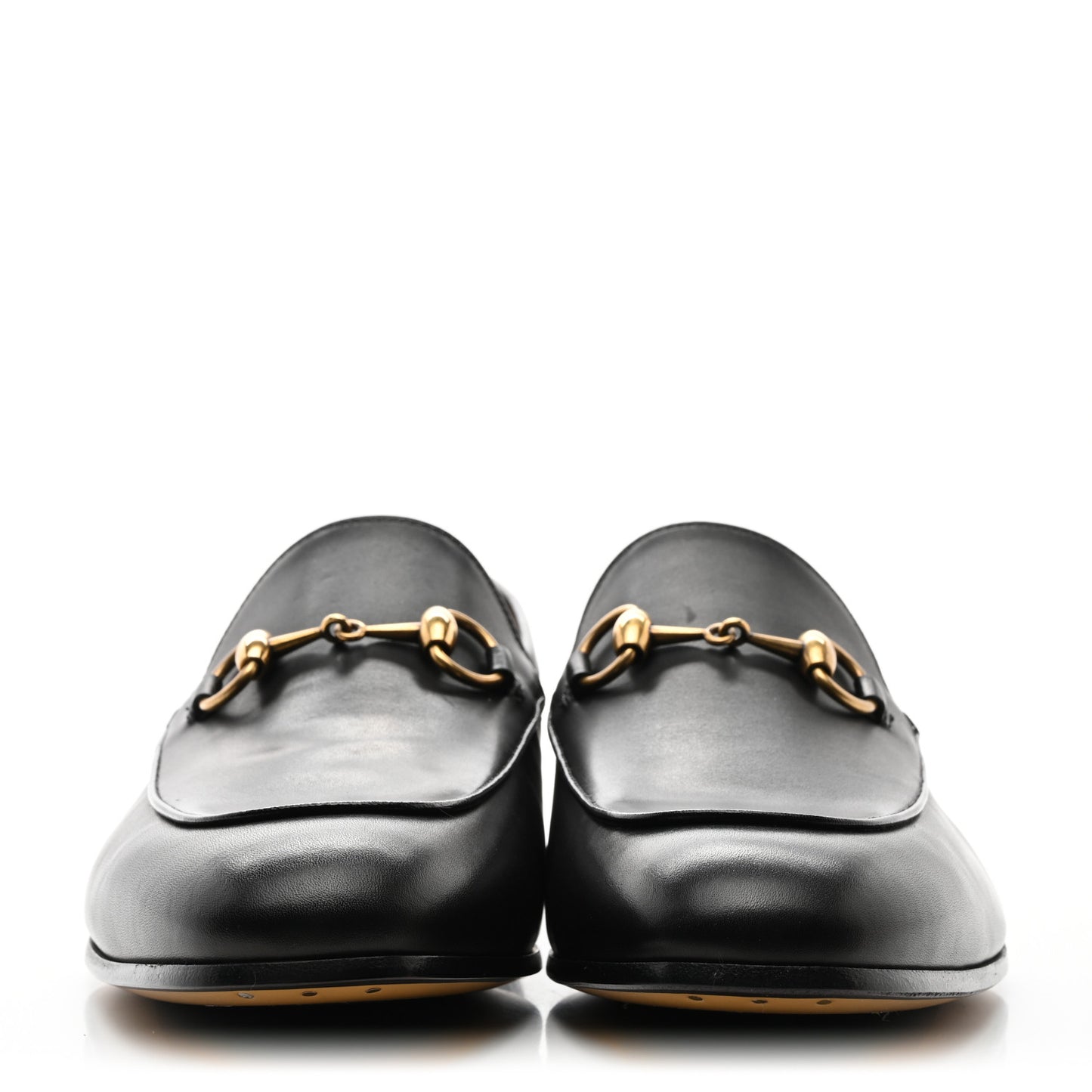 Calfskin Horsebit Mens Jordaan Loafers 8 Black