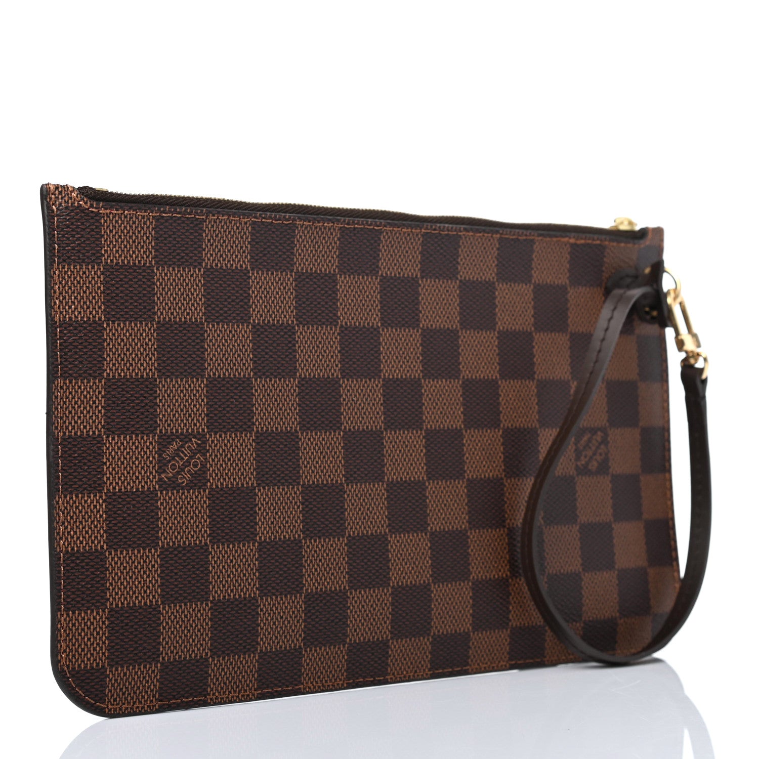 Louis Vuitton Damier Ebene Neverfull MM GM Pochette 2 of 4