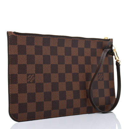 Louis Vuitton Damier Ebene Neverfull MM GM Pochette 2 of 4