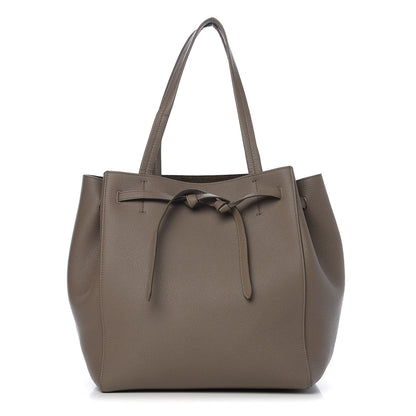 Celine Soft Grained Calfskin Small Belt Cabas Phantom Taupe 1 of 8