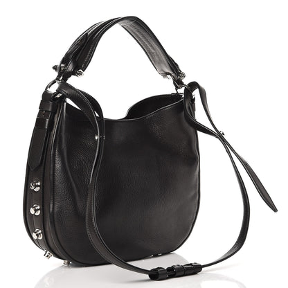 Givenchy Calfskin Small Studded Obsedia Hobo Black 3 of 7
