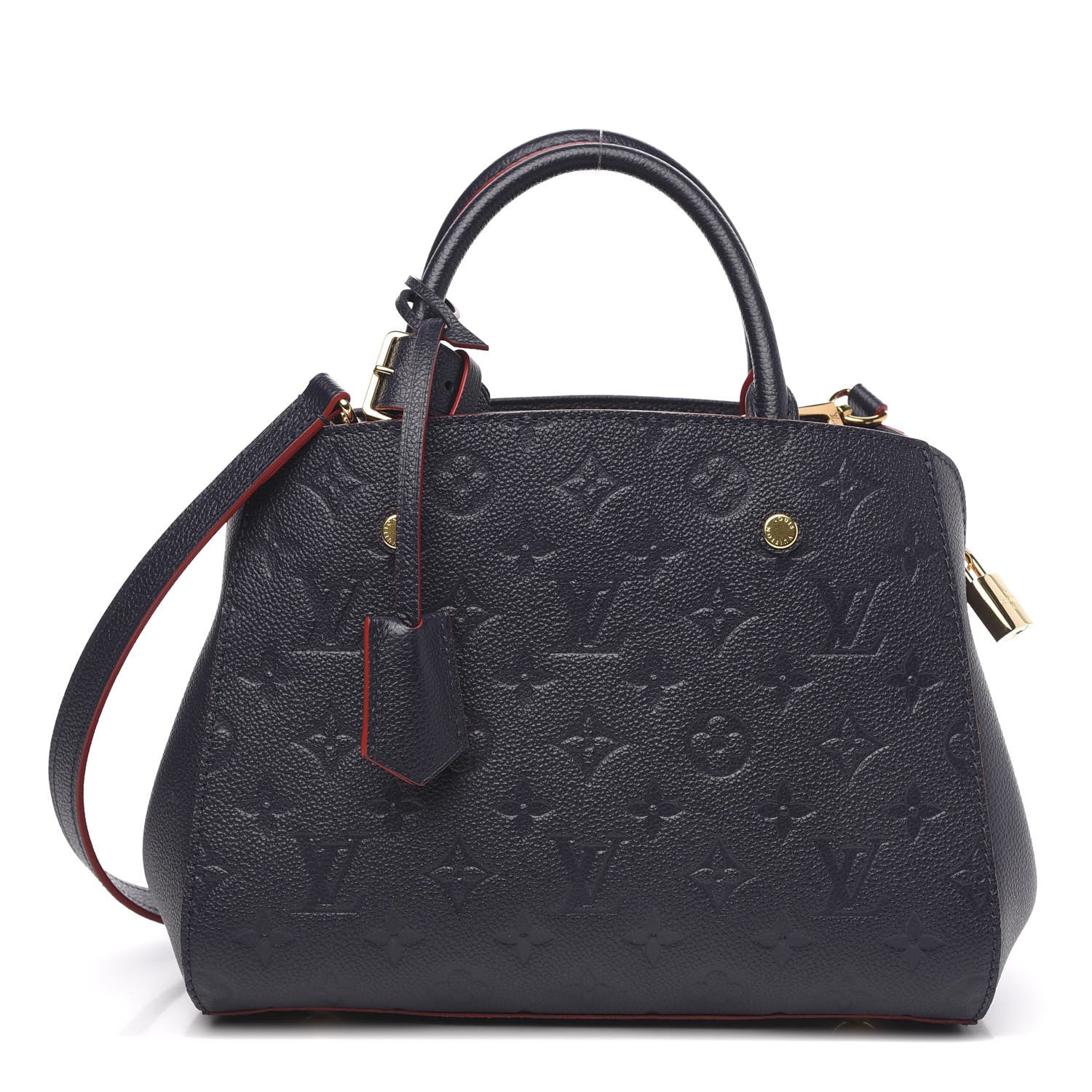 Louis Vuitton Empreinte Montaigne BB Marine Rouge 1 of 7