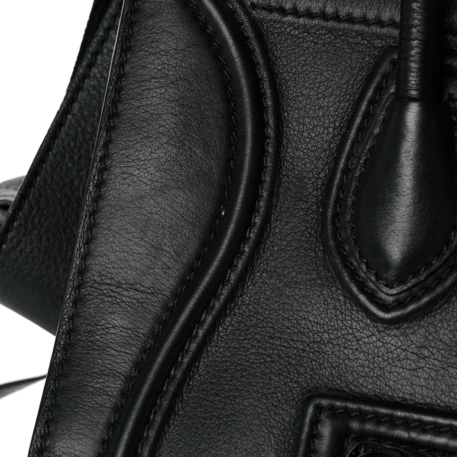 Celine Supple Calfskin Medium Phantom Luggage Black 13 of 13