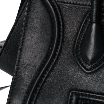 Celine Supple Calfskin Medium Phantom Luggage Black 13 of 13